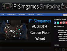 Tablet Screenshot of f1simgames.com